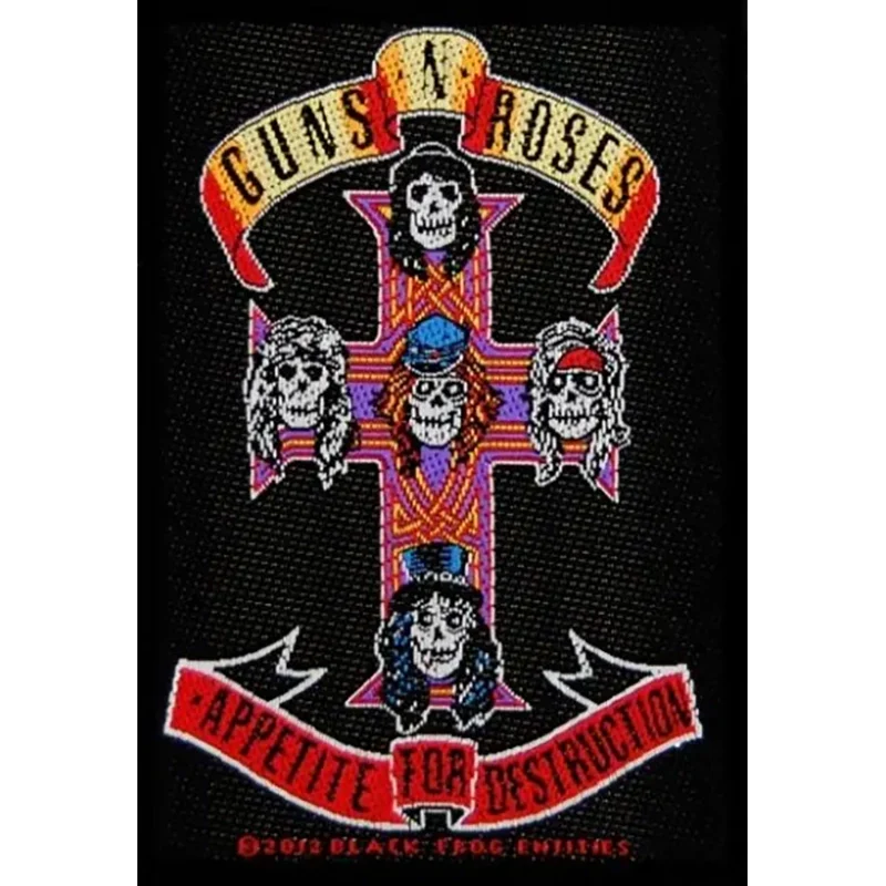 Sew-on patch Guns n' Roses - Appetite for Destruction