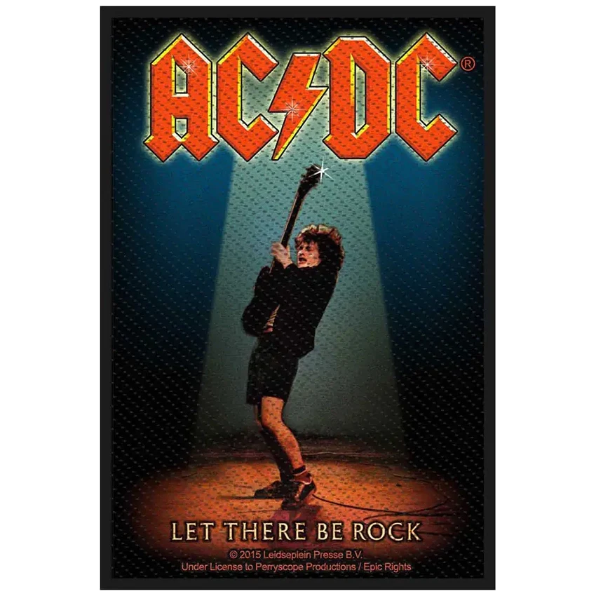 Ecusson AC/DC - Let there be Rock
