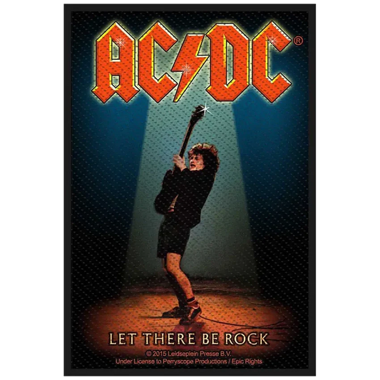 Sew-on patch AC/DC - Let there be Rock