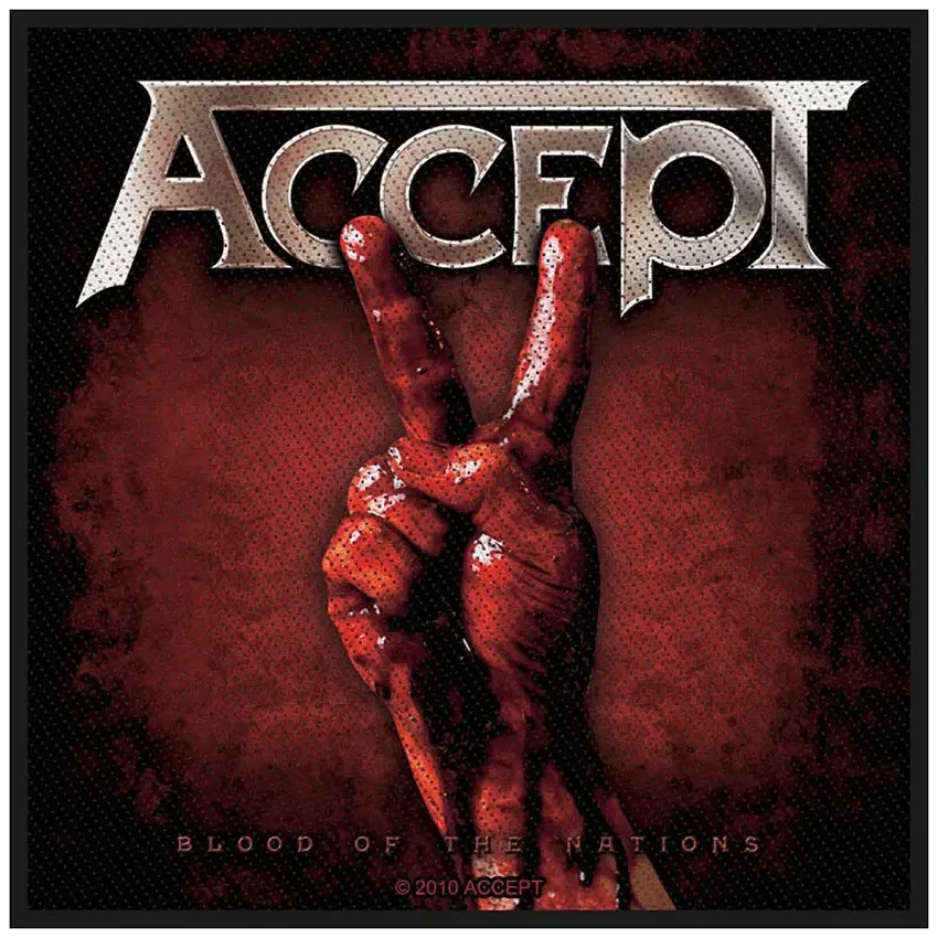 Ecusson Accept - Blood of the Nations