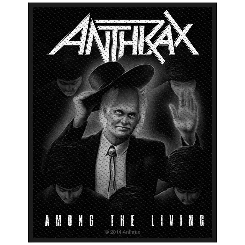Sew-on patch Anthrax - Among the living