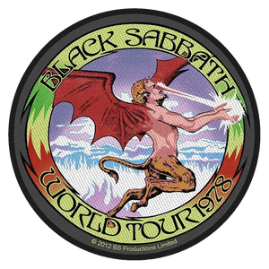 Patch Black Sabbath - World tour 78