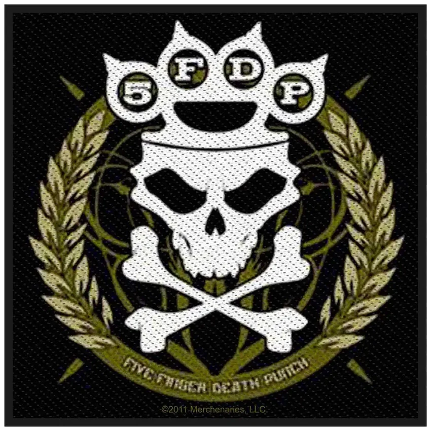 Ecusson Five Finger Death Punch - Knuckles crown
