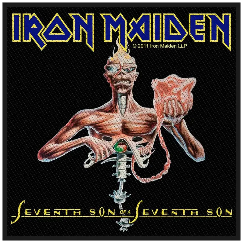 Ecusson Iron Maiden - Seventh son of a Seventh son