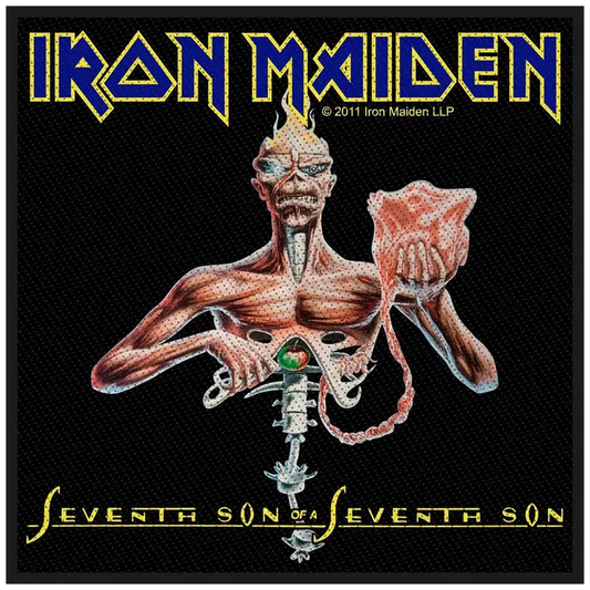Sew-on patch Iron Maiden - Seventh son of a Seventh son