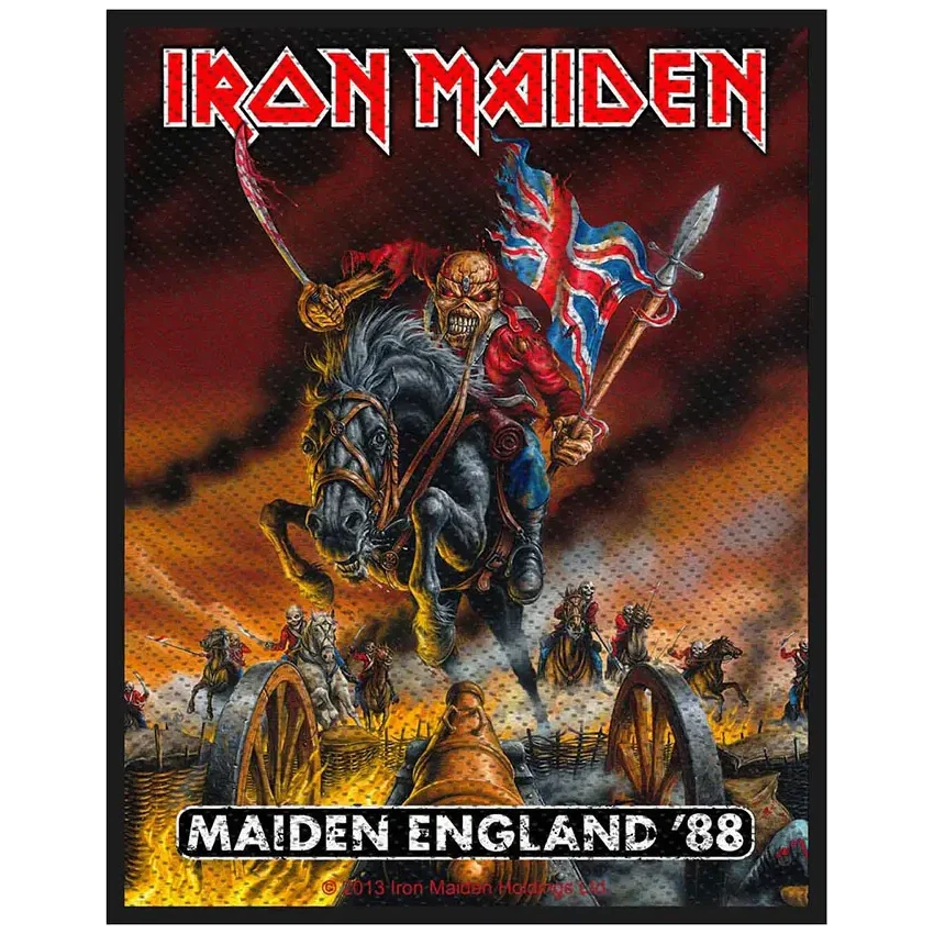 Sew-on patch Iron Maiden - Maiden England '88