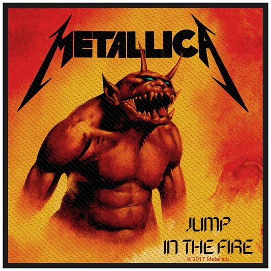 Sew-on patch Metallica - Jump in the Fire