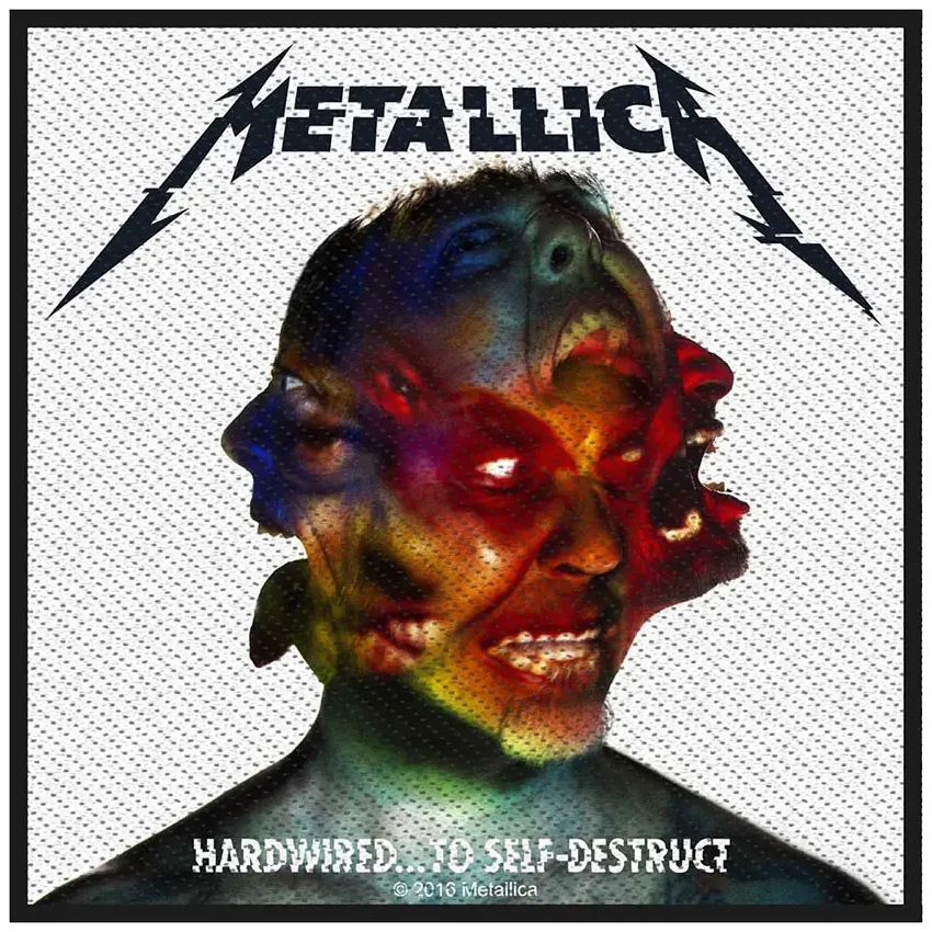 Ecusson Metallica - Hardwired... to self-destruct