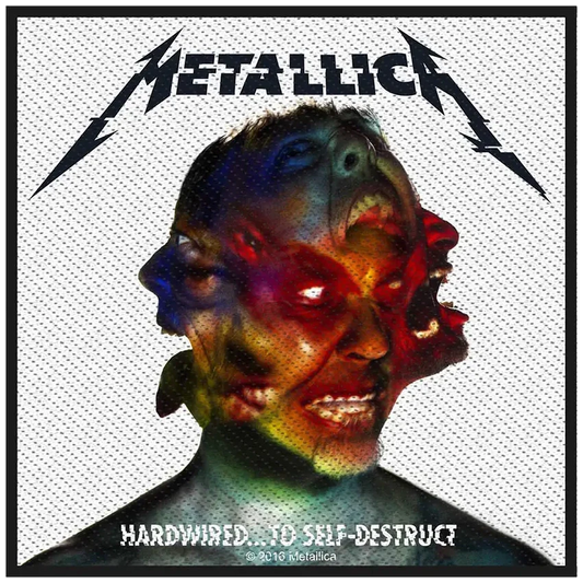 Sew-on patch Metallica - Hardwired... to self-destruct