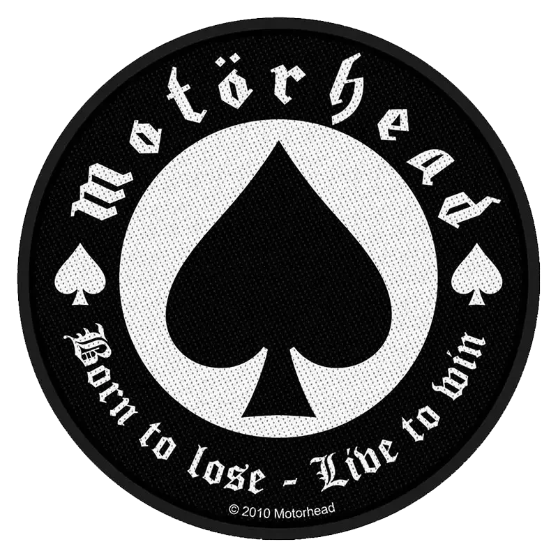 Sew-on patch Motörhead - Born to Lose Live to Win