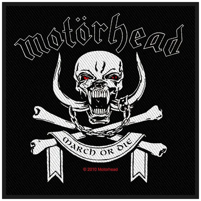 Sew-on patch Motörhead - March or Die