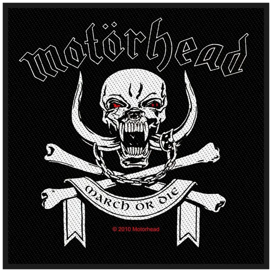 Sew-on patch Motörhead - March or Die