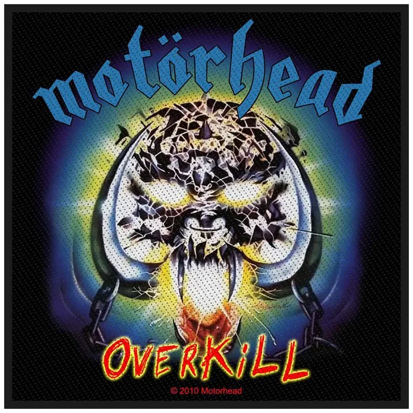 Sew-on patch Motörhead - Overkill