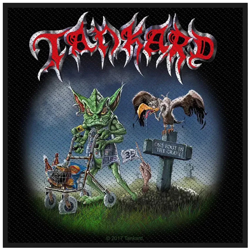 Ecusson Tankard - One foot in the grave