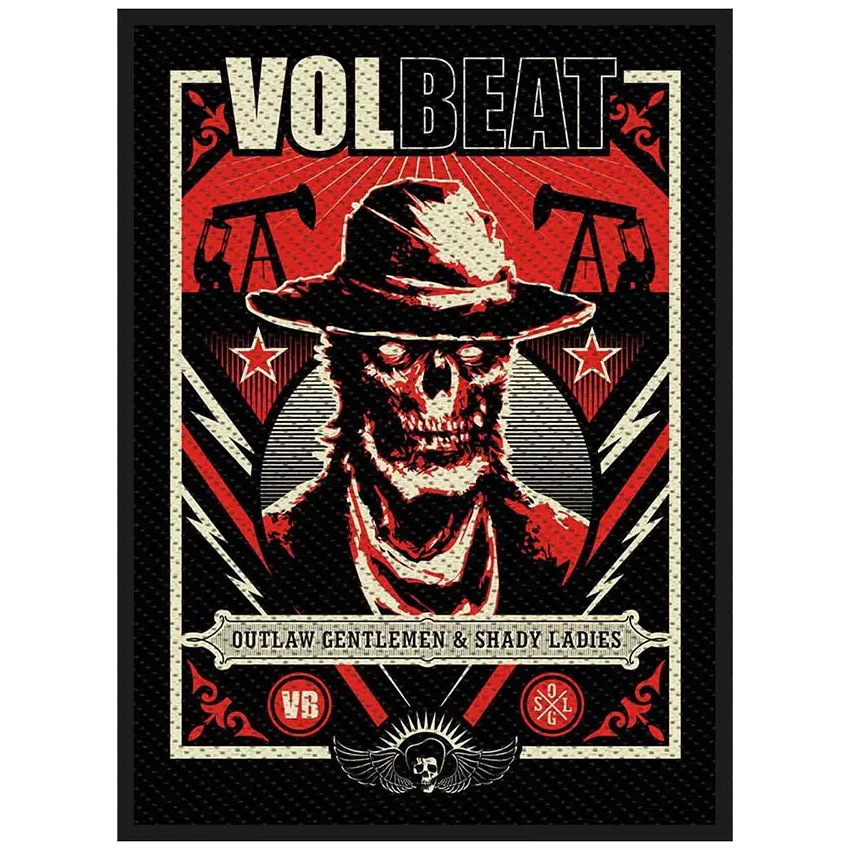 Ecusson Volbeat - Outlaw Gentlemen and Shady Ladies