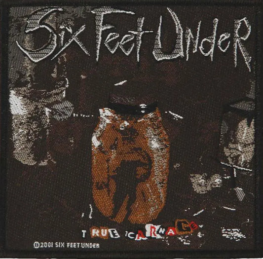 Sew-on patch Six Feet Under - True Carnage