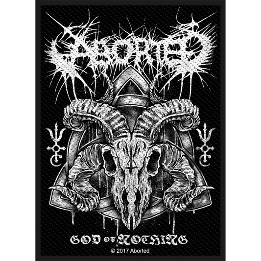 Sew-on patch Aborted - God of Nothing