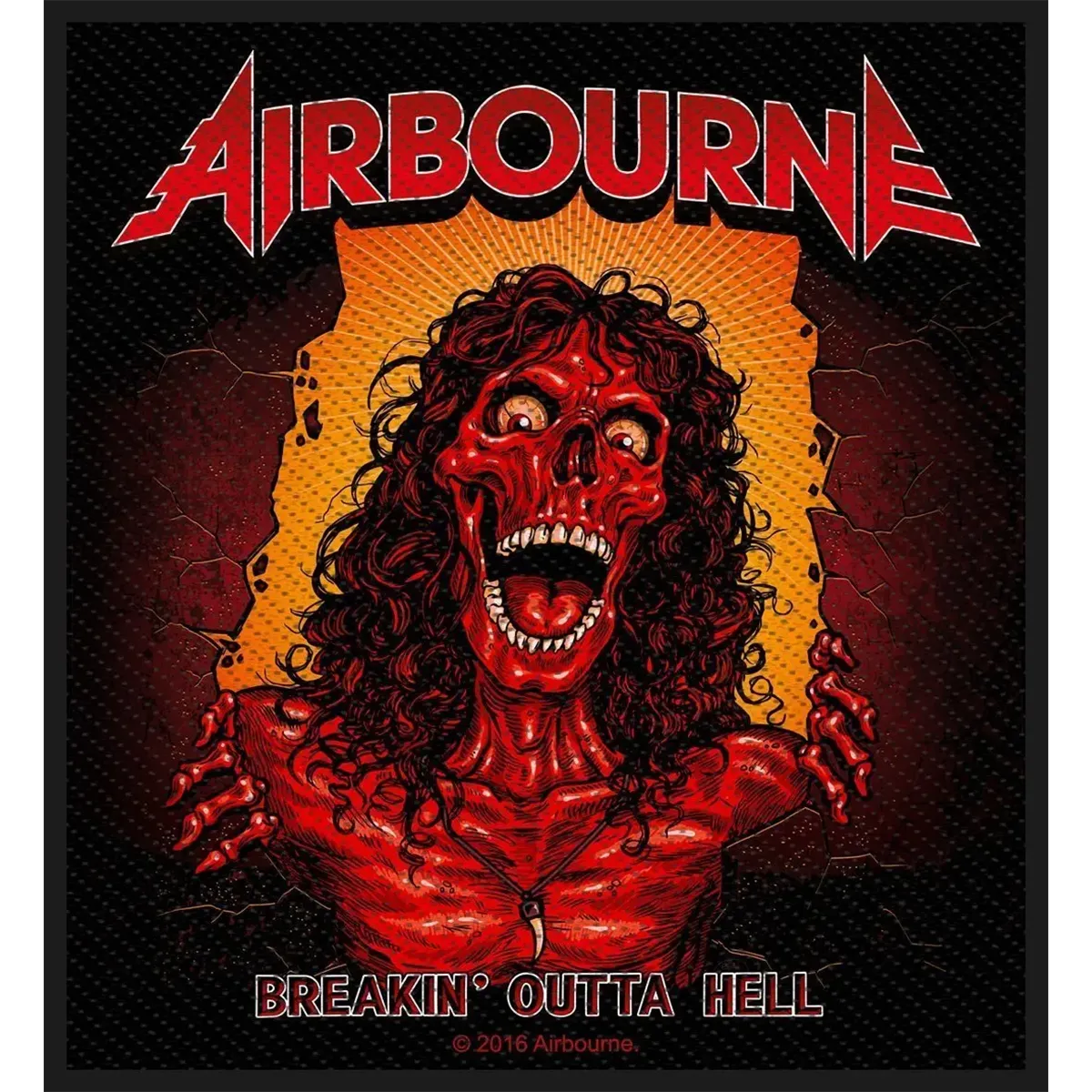 Ecusson Airbourne - Breakin' outta Hell