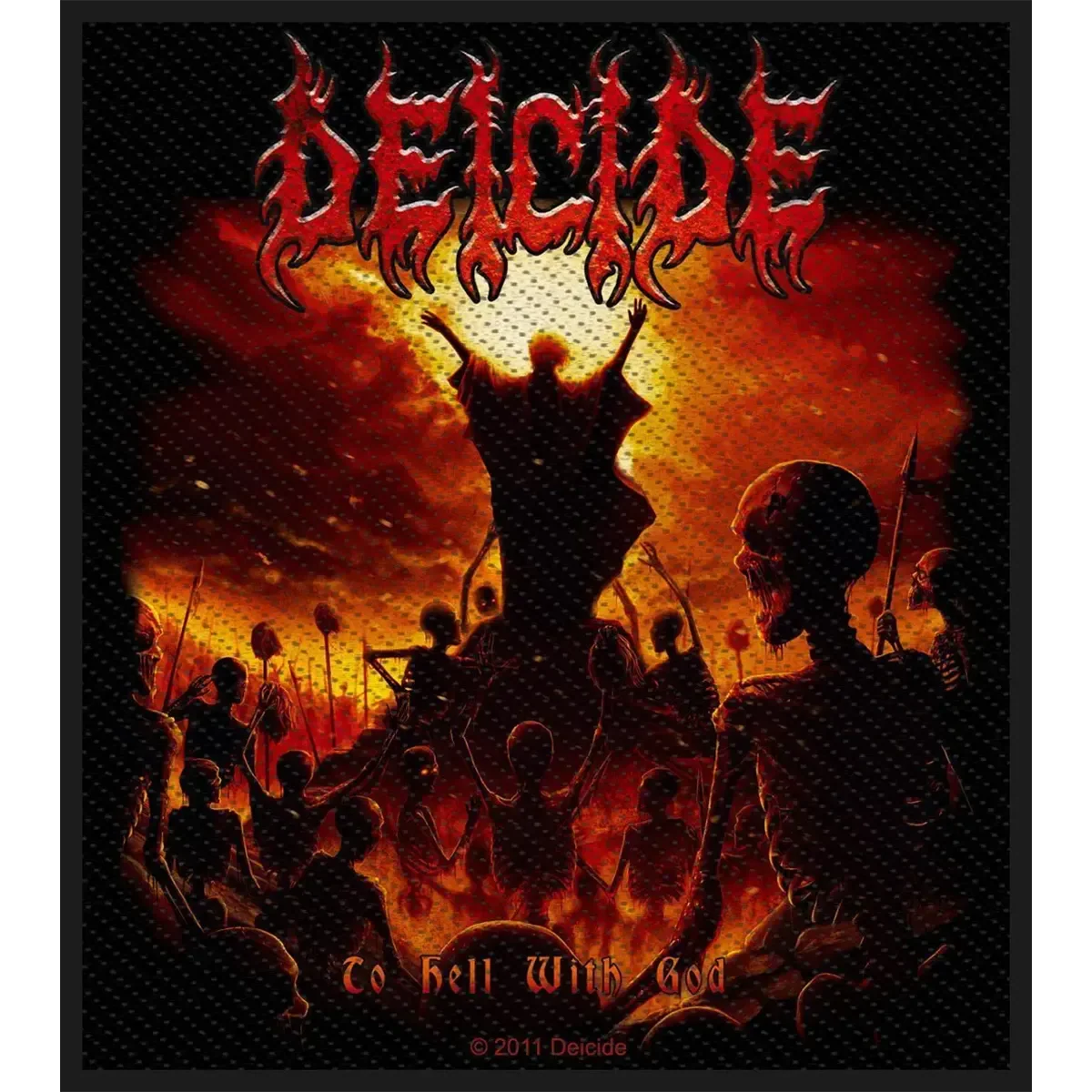 Ecusson Deicide - To Hell with God
