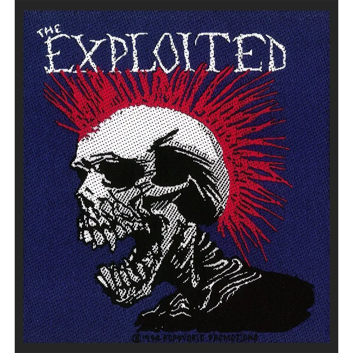 Sew-on patch Exploited - Mohican