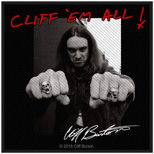 Patch Metallica - Cliff 'em all