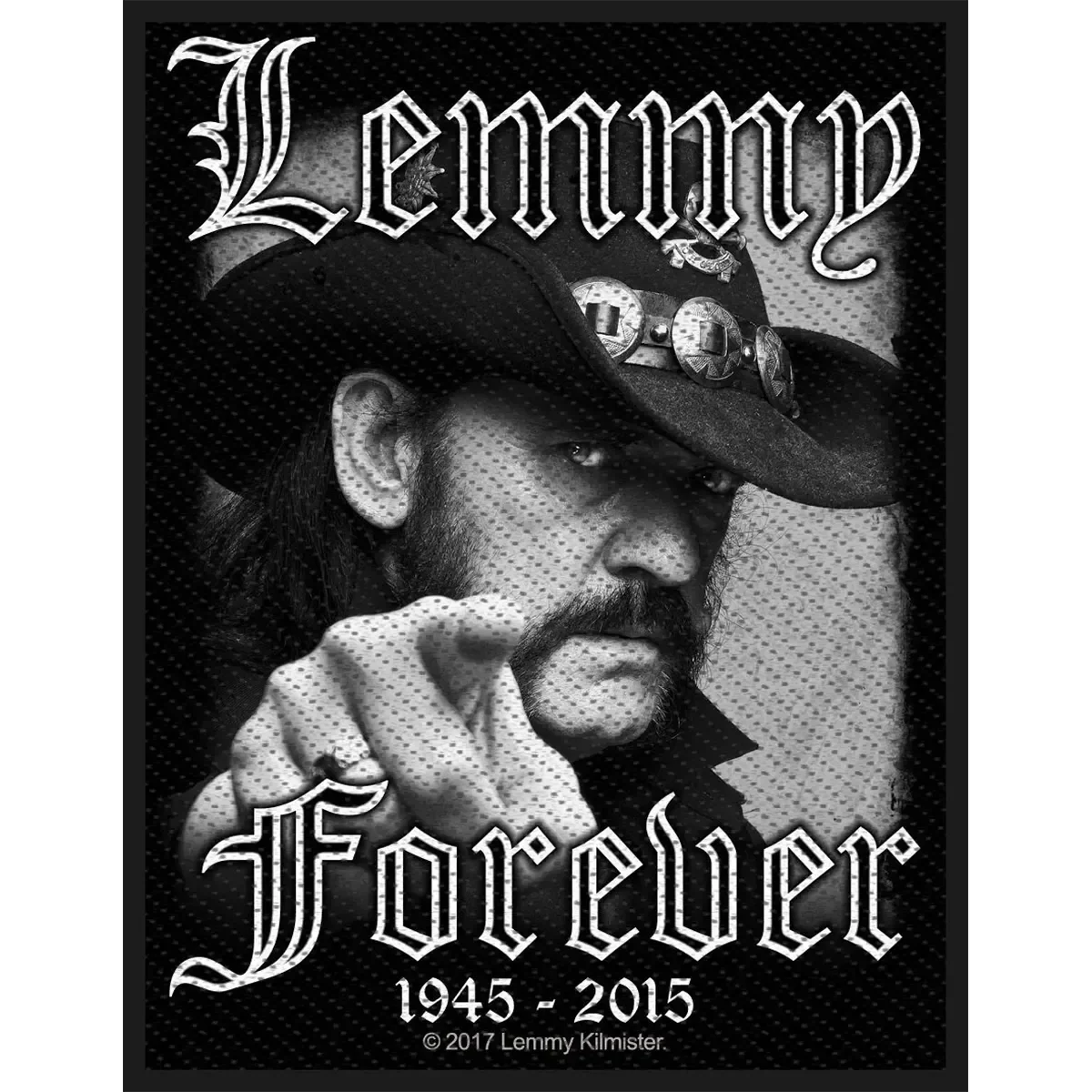 Sew-on patch Motörhead - Lemmy Forever