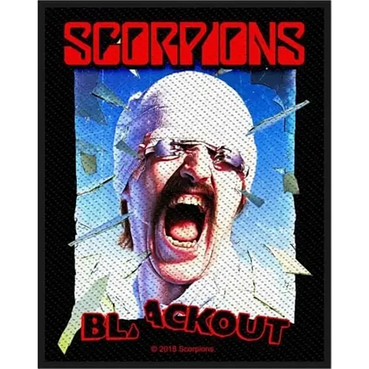 Sew-on patch Scorpions - Blackout