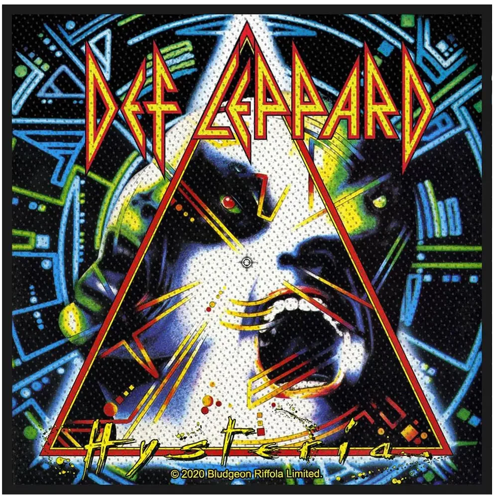 Ecusson Def Leppard - Hysteria