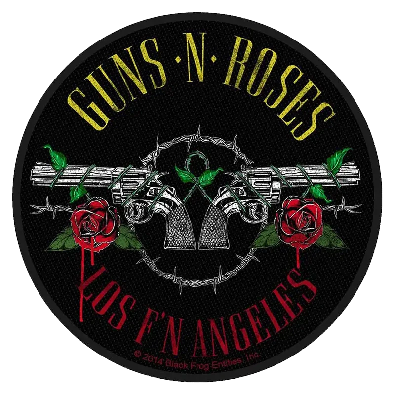 Sew-on patch Guns n' Roses - Los F'N Angeles