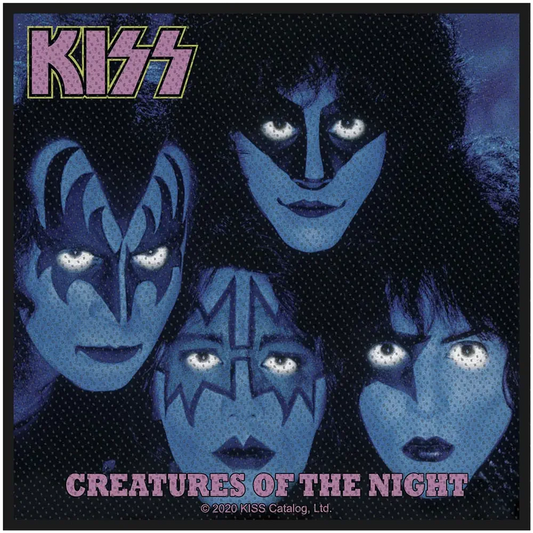 Ecusson Kiss - Creatures of the Night