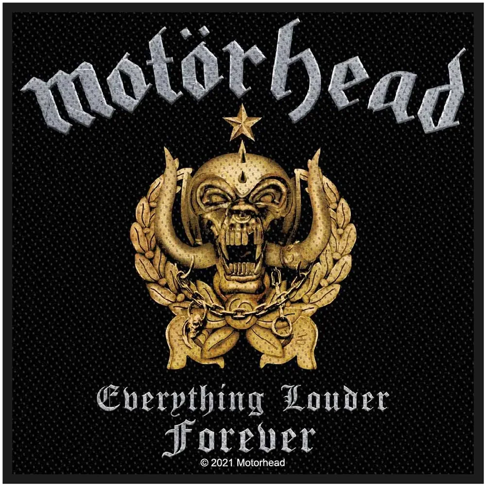 Sew-on patch Motörhead - Everything Louder Forever