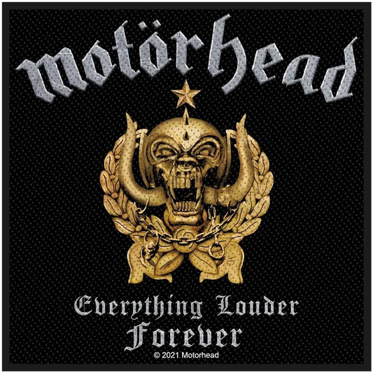 Sew-on patch Motörhead - Everything Louder Forever