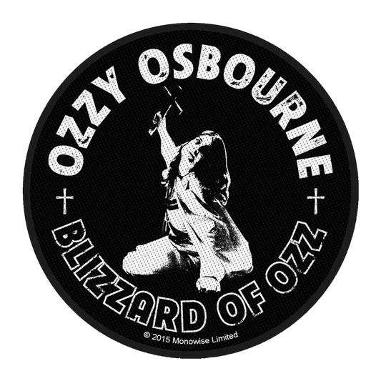 Sew-on patch Ozzy Osbourne - Blizzard of Ozz