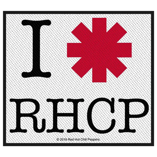 Sew-on patch Red Hot Chili Peppers - I ? RHCP