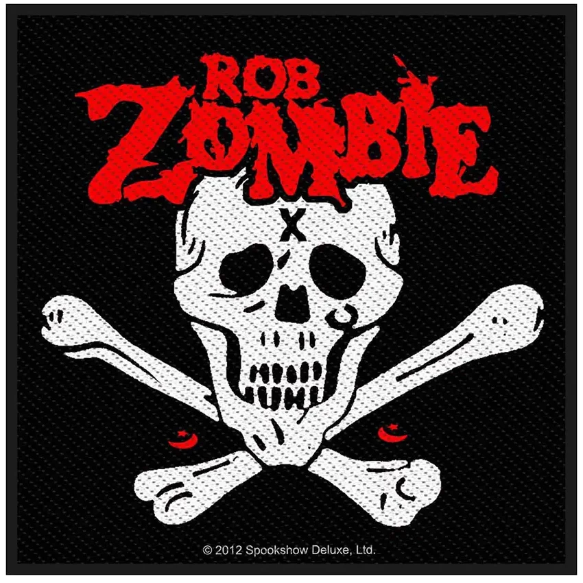 Ecusson Rob Zombie - Skull & bones logo