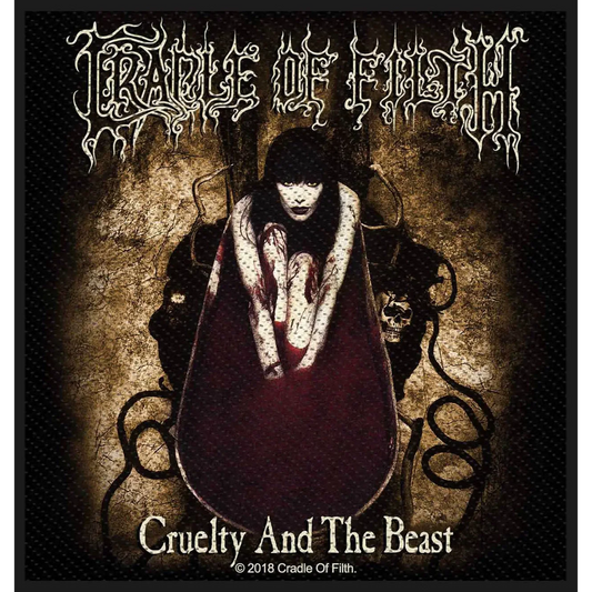 Sew-on patch Cradle of Filth - Cruelty and the Beast