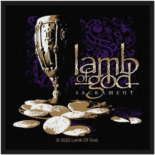 Sew-on patch Lamb of God - Sacrament