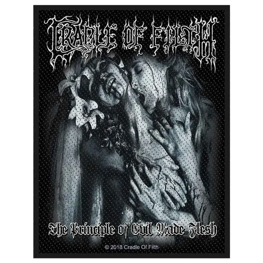 Sew-on patch Cradle of Filth - Principle of Evil Made Flesh