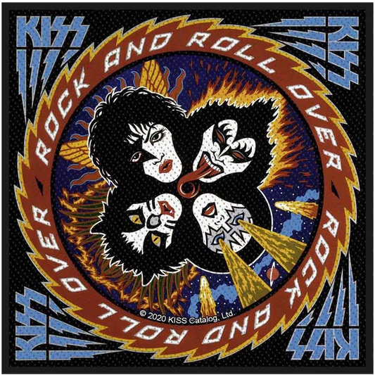 Ecusson Kiss - Rock and Roll Over