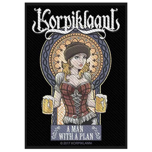 Patch Korpiklaani - A Man with a Plan
