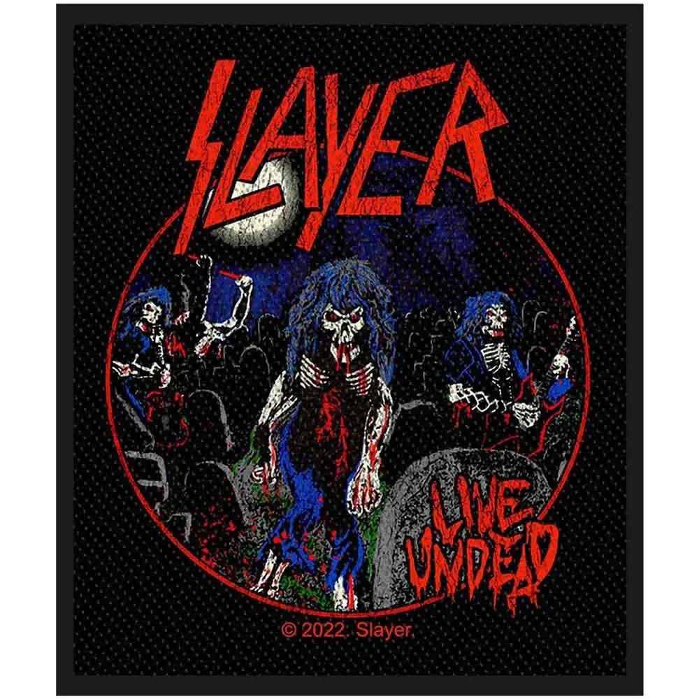 Ecusson Slayer - Live Undead