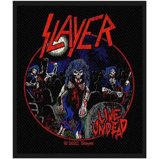 Sew-on patch Slayer - Live Undead