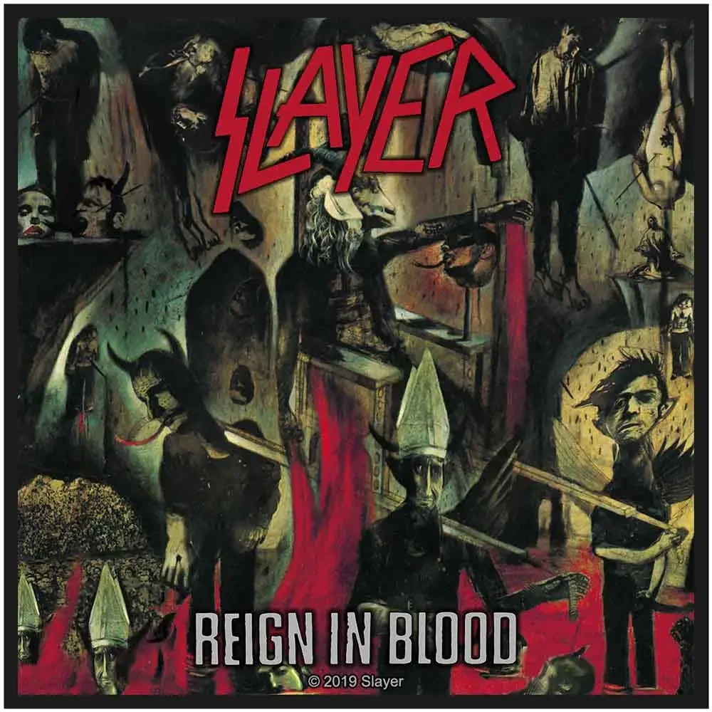 Sew-on patch Slayer - Reign in Blood