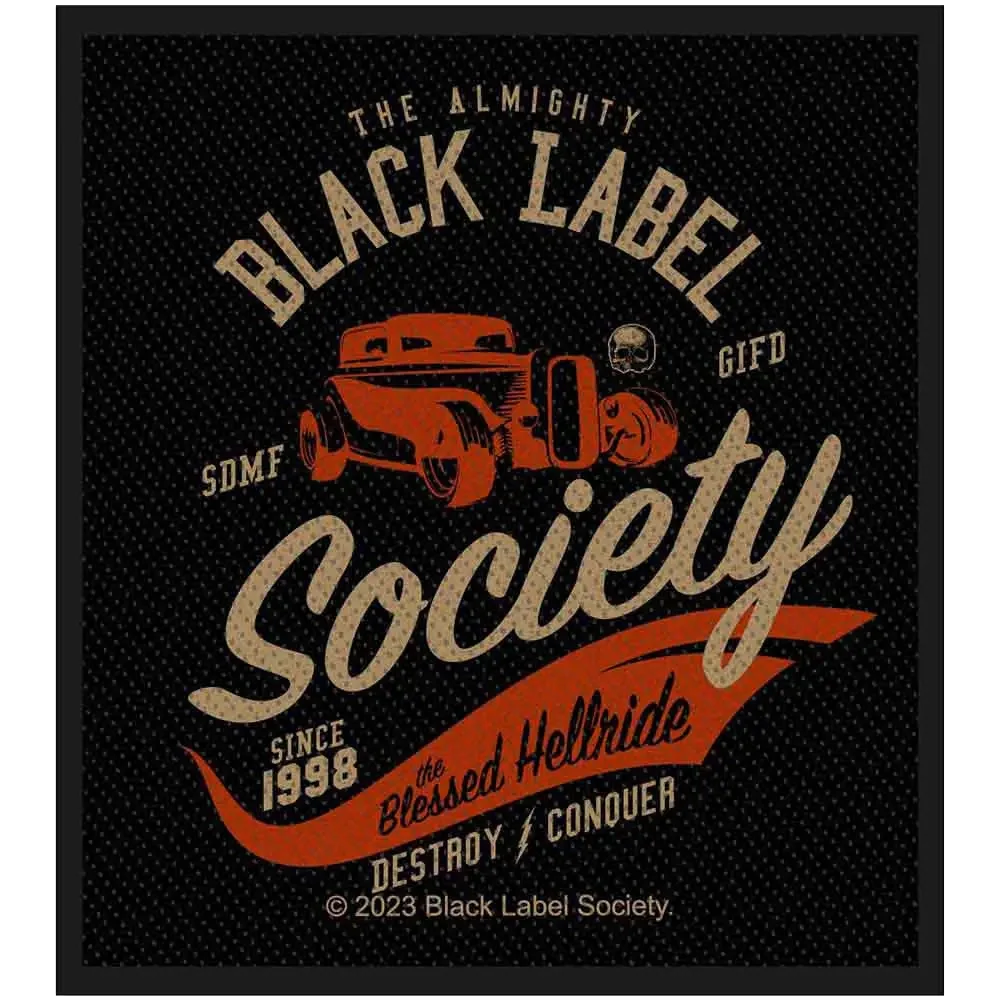 Ecusson Black Label Society - The Blessed Hellride