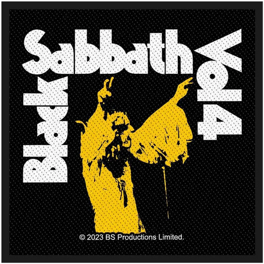 Sew-on patch Black Sabbath - Vol.4