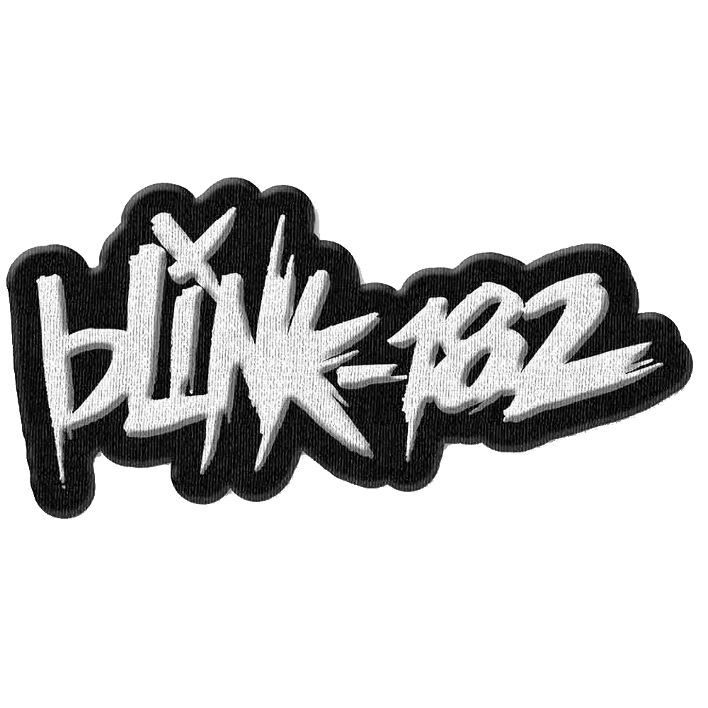 Sew-on patch Blink 182 - Scratch logo