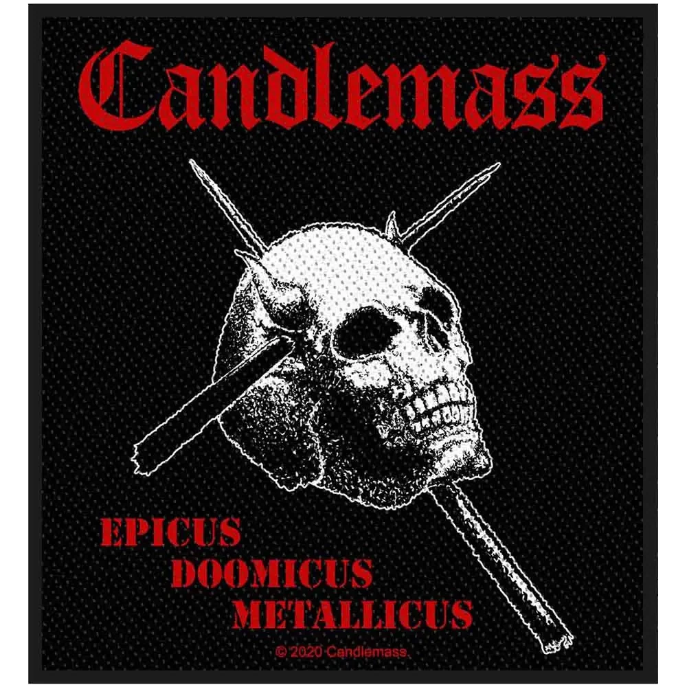 Ecusson Candlemass – Epicus Doomicus Metallicus