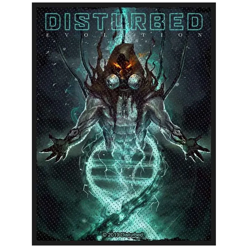 Ecusson Disturbed - Evolution