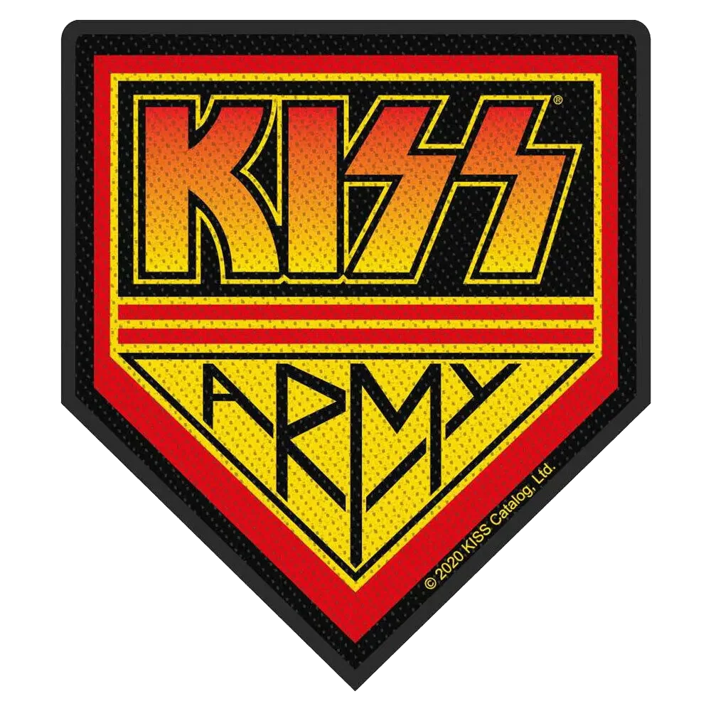 Ecusson Kiss - Kiss Army