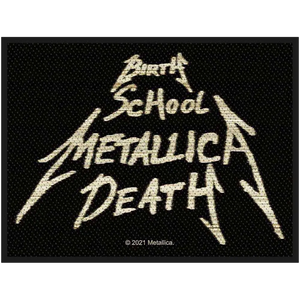 Patch Metallica - Birth School Metallica Death